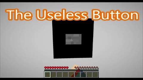 ExplainGaming Plays - The Useless Button - A Minecraft Puzzle Map