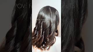 POV: Curly to Hot Curls ❤️ #hairtok #miawagnersalon #hair #nychairstylist #hairstyle