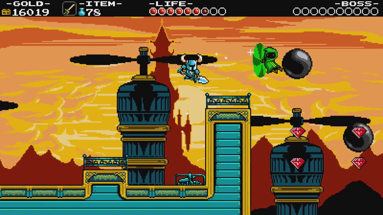 Shovel Knight (Flying Machine, Lair of Propeller Knight) YouTube