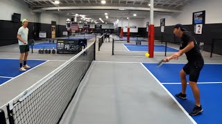 Aggressive dinking game