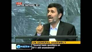 Президент Ирана Махмуд Ахмадинежад на Генассамблее ООН 2015