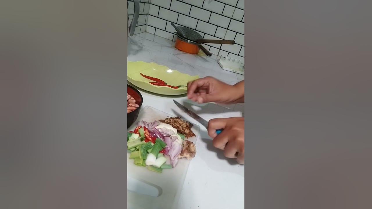 masakan khas Sunda sayur kacang merah (angeun kacang)..