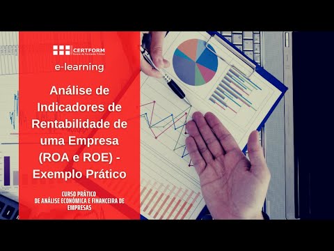 👉 Análise de Indicadores de Rentabilidade de uma Empresa (ROA e ROE) - Exemplo Prático