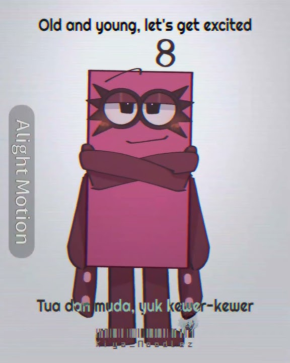 Kewer-kewer 😛 || ft. 6,7,8,9 || cr: @natji_nanas || hastag: #numberblocks #animation #edit #memes