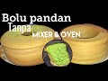 Resep Bolu Pandan Lembut Tanpa Mixer & Oven