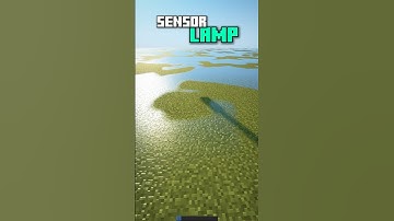 Minecraft Sensor Lamp #minecraft #shorts