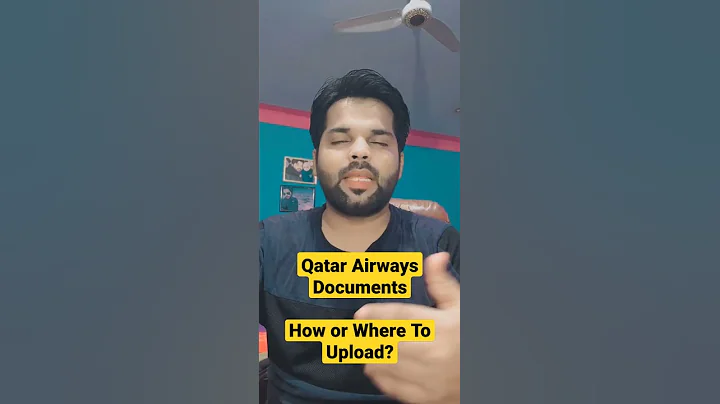 Qatar Airways HR Team Asking Documents Where or How To Upload?