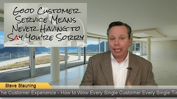 The Customer Experience: How To Wow Your Customers - PART 10