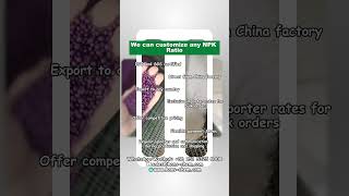 NPK fertilizer #agriculture