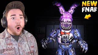 PLAYING THE CRAZY NEW FNAF FANGAME!!! | The Glitched Attraction