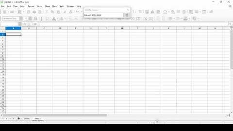 Libre Office Dropdown Menu