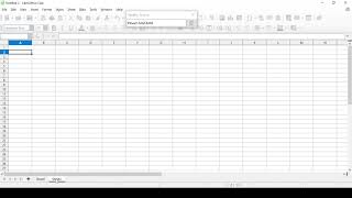 Libre Office Dropdown Menu