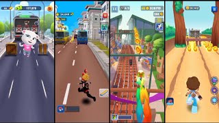 🎮 Talking Tom Gold Run 🆚 Subway Runners Dash 🆚 Subway Surfers 🆚 Kooplay Run – Epic Gameplay! 🔥 screenshot 3