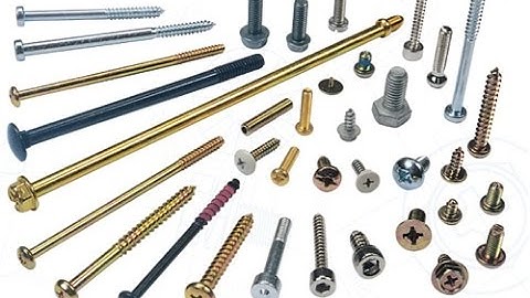 Automatic vertical packaging machine with counting system for screws ffs device