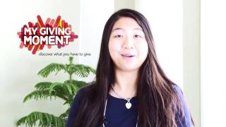 Bessie Zhangs Giving Moment