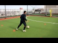 マーカードリブル(足裏ターン)