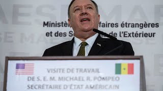 Au Sénégal, Mike Pompeo reste prudent sur la présence américaine en Afrique