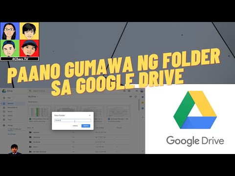 Paano gumawa ng folder sa google drive