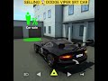 Selling 😱 My Dodge Viper SRT Car? Car Simulator 2 #carsimulator2 #carsimulator2newupdatedownload
