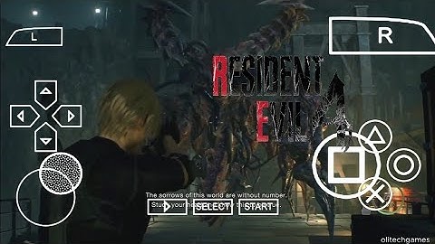 Resident Evil 4 PPSSPP ISO Download for Android | RE4 PSP Mod Highly Compressed HD Graphics Gameplay