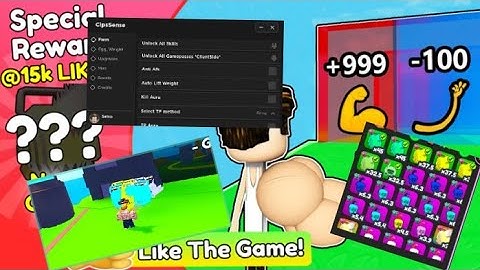 (Strong muscle simulator 2 script) autolift,killaura,egg,gamepass,etc