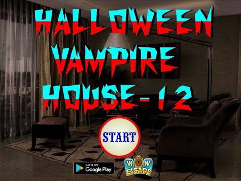 halloween vampire house 12 video walkthrough
