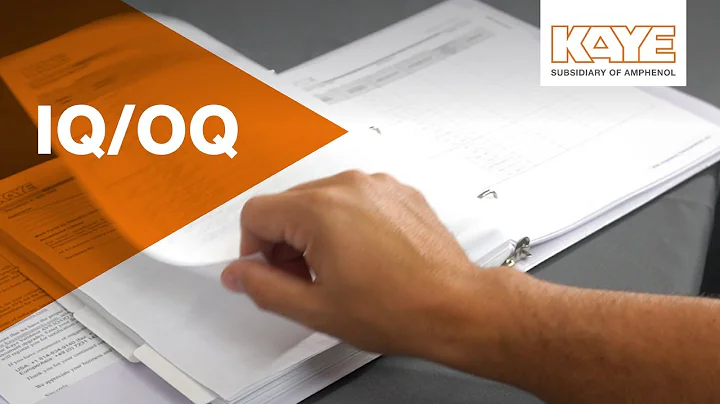 IQ/OQ (Installation Qualification/Operational Qualification) Service