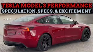 Tesla Model 3 Performance Will Be Here Soon! Everything We Expect From This EV