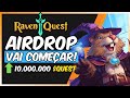 AIRDROP GRÁTIS RAVENQUEST, 10 MILHÕES DE TOKENS! ESTILO TIBIA!