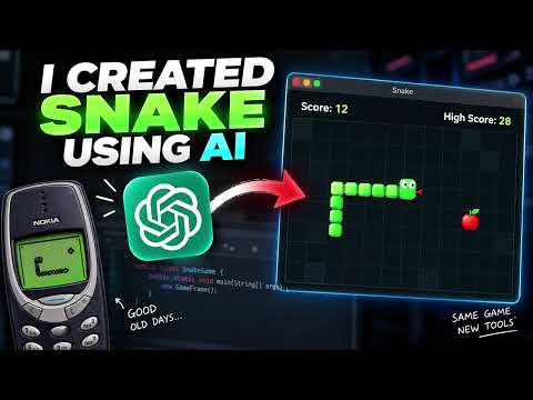 I Built Snake with AI in Java | ChatGPT + Swing