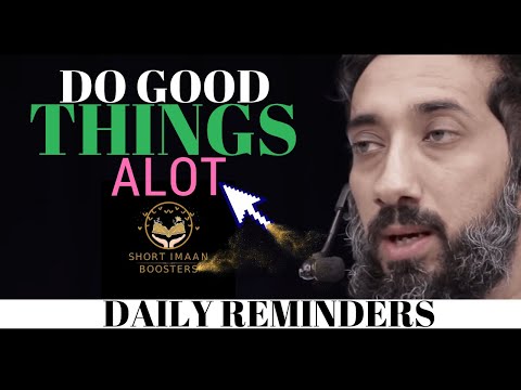 DO GOOD THINGS