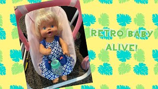 1995 Juice n’ Cookies baby alive cleaning - Retro doll cleaning | Furbtastic