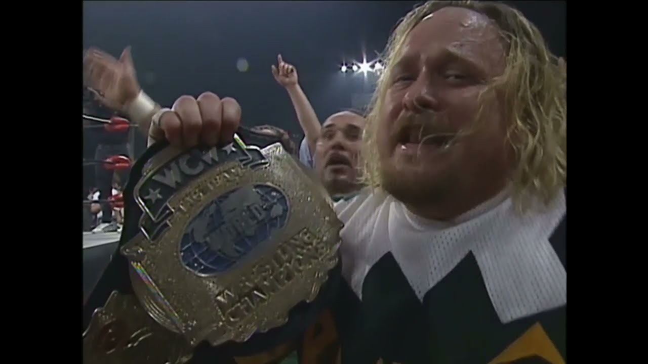 Public Enemy win WCW Tag Titles for the 1st time in match with Harlem Heat!