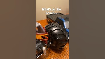 #ecb3dprinting Monster truck OUT with the stock motor IN with #moforc BIG Block #scx24 #bigfoot4x4