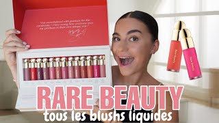 JE TESTE TOUS LES BLUSHS RARE BEAUTY !! ( 😍)