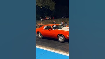 Pro Street 1971 Chevy Camaro Burnout at the Nostalgia Drags #burnout