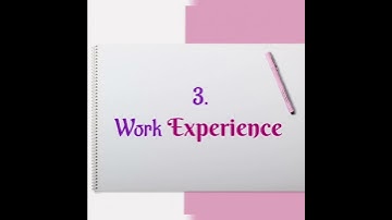 7 main components of a "good Resume."