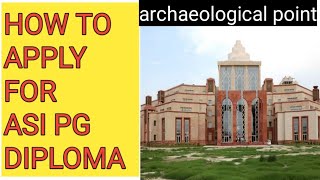 #How to apply for asi pg diploma step by step | By Sohan Gupta |#Archaeological Point |