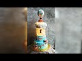 Hot Air balloon theme cake #explore #cake #hotairballooncake