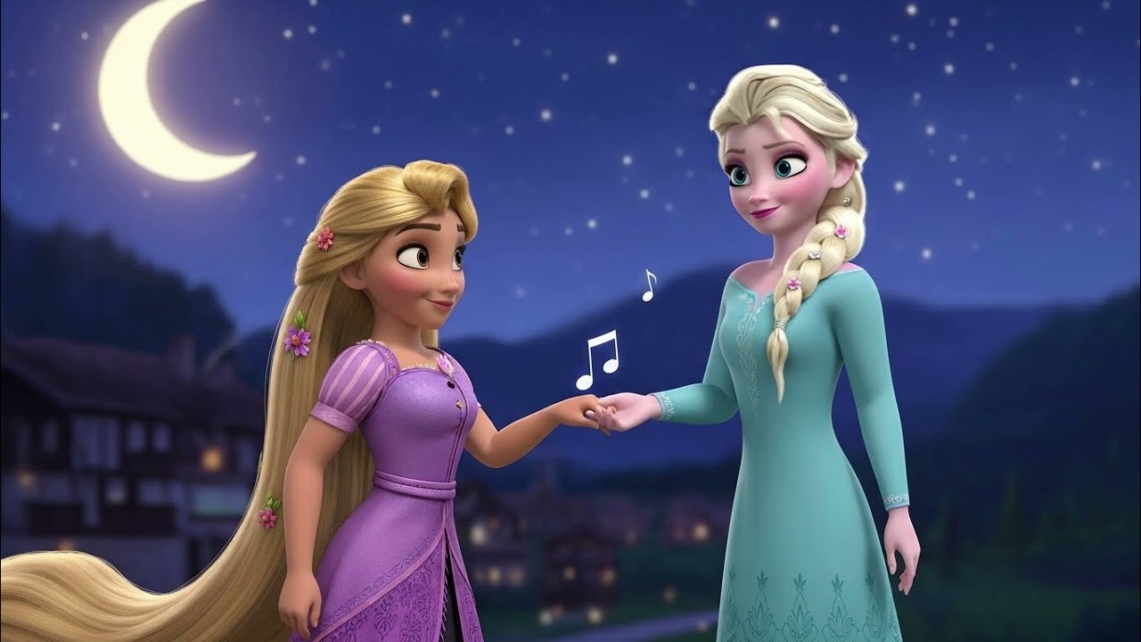 Elsa Moana Rapunzel Over the Hills Adventure