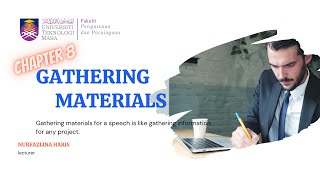 📕TUTORIAL: COM 165 PUBLIC SPEAKING [CHAPTER 8] GATHERING MATERIALS 🐱‍💻
