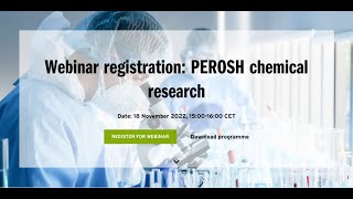 PEROSH Webinar Chemical Research 18 November 2022 screenshot 5