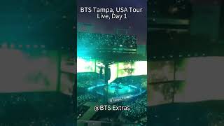 bts tampa, usa live concert day 1 #bts #btstampa #btslive #btsusa #tour #btsconcert #btsworldtour