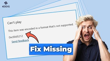 🎥How to Fix Missing Codec 0xc00d5212 Error When Playing AVI Files? AVI Files Repair