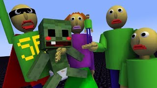 Monster School : THE BEST OF BALDI'S - Minecraft Animation