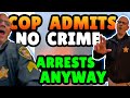 Cop Mistakes His Ego For Law