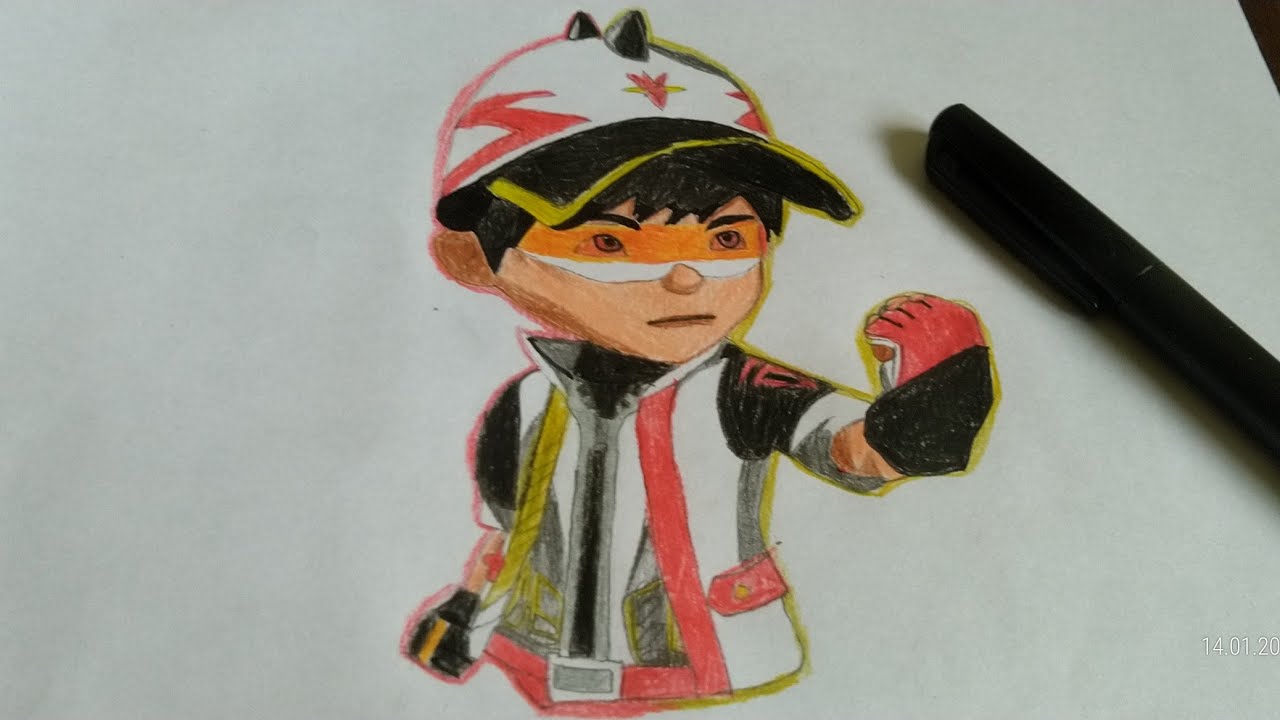  Drawing  Boboiboy  Supra  YouTube