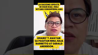 Ogie Diaz, Muling Binunyag Ang Awayan Nina Julia Baretto At Gerald Anderson?