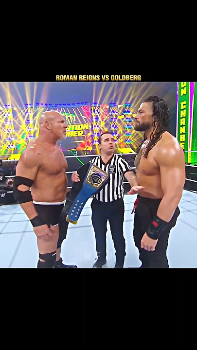 Roman Reigns vs. Goldberg 🔥| Roman Reigns Attitude Status 👑| Roman Reigns Edit‼️