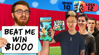 Beat Me In Clash Royale.. Win $1000...
